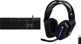 Logitech G512 GX Blue (920-008946) + G733 Lightspeed Czarne (981-000864)