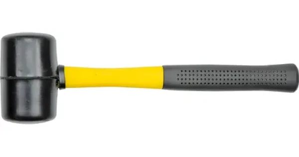 Vorel Palička gumová 66 mm / Palička / rukoväť zo sklenených vlákien / 875 g (TO-33905)