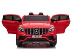 Mamido Detské elektrické autíčko Mercedes GLC 63S 4x4 dvojmiestne červené