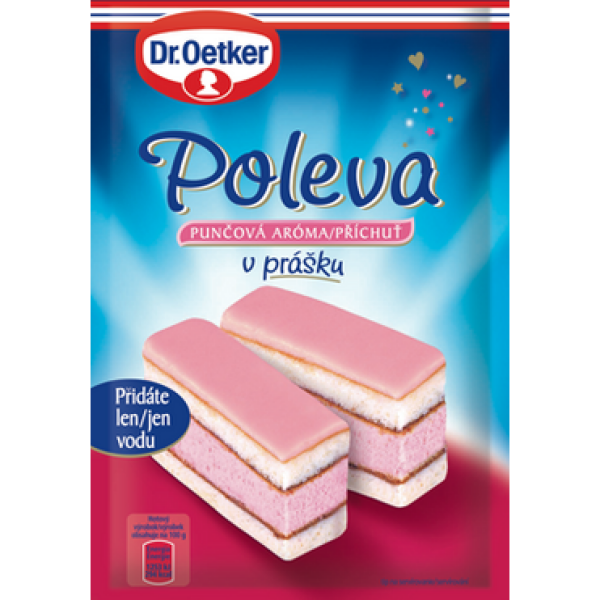 Dr. Oetker Poleva v prášku – punčová príchuť (100 g) DO0050 dortis - Dr. Oetker - Dr. Oetker
