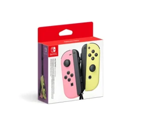 Nintendo Switch Joy-Con Pair pastelová ružová žltá / Ovládač / Analógový joystick / 20 h