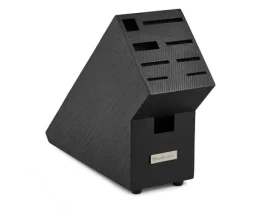 Wüsthof Blok na nože čierny 9 dielov / Blok na nože / jaseňové drevo / 24 x 9 x 20 cm (2099600904)