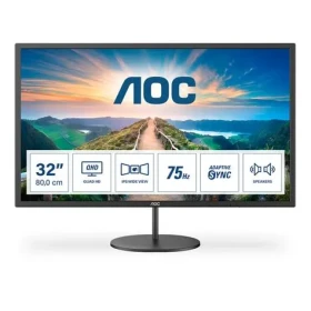 31.5" AOC Q32V4 čierna / IPS / 2560x1440 / 16:9 / 4ms / 1000:1 / 250cd-m2 / HDMI + DP / VESA (Q32V4)