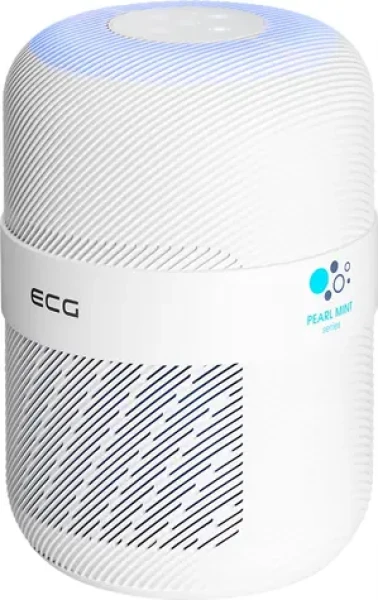 ECG AP1 Compact Pearl biela / Čistička vzduchu / 30 W / pre miestnosti do 14 m2 / 120m3/h / HEPA fiter / 2 režimy (100001210646)