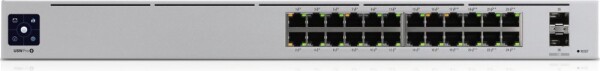 Ubiquiti Ubiquiti UniFi Pro 24-Port PoE Zarządzany L2/L3 Gigabit Ethernet (10/100/1000) Obsługa PoE 1U strieborný