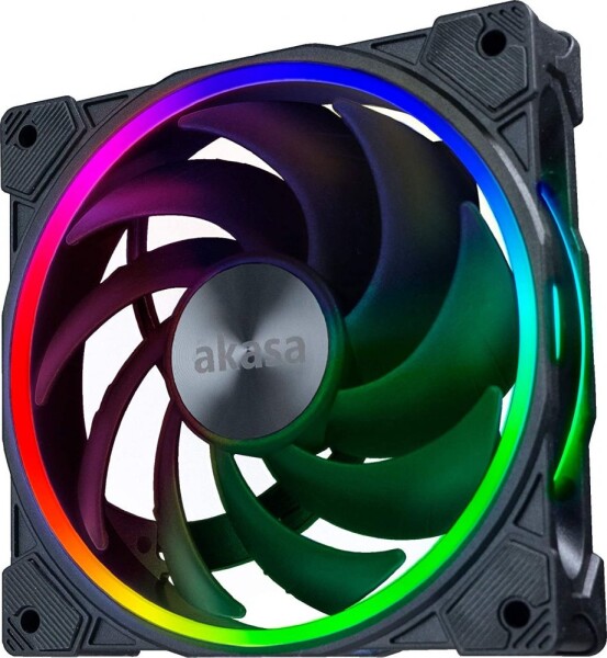 Akasa AK-FN108 SOHO AR RGB ventilátor 120mm čierna (AK-FN108)