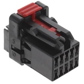 TE Connectivity zástrčkový konektor na kábel 638393-1 25 ks Package; 638393-1