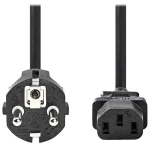 Nedis napájací kábel Schuko - IEC-320-C13 čierny / Napájací kábel / 230 V / 10 A / 5 m (CEGL10030BK50)