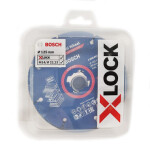 BOSCH 2608619374 / Sada rezných a lamelových kotúčov X-LOCK CMW / 125 x 22.23 mm / 5 ks (2608619374)