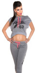 Trendy KouCla Dance chillhoodie zipp in the back