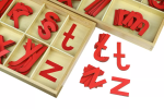 Moyo Montessori Moyo Montessori Veľká pohyblivá abeceda, drevená