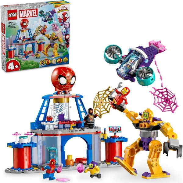 LEGO® MARVEL 10794 Pavúčia základňa Spideyho tímu