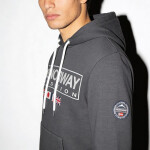 Geographic Norway Great DB 317 M WY8615H/GN-Tmavosivá mikina XL