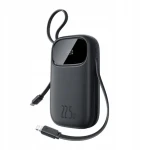 Baseus EnerFill FC31 10000mAh čierna / Powerbanka / 22,5 W / USB-C / USB-A / Lightning (P10082106123-00)