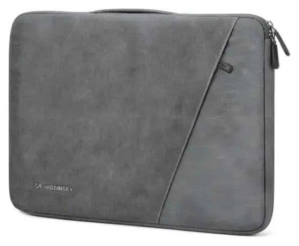 Wozinsky WTNP-15G šedá / Taška na notebook / 15,6" / výsuvné držadlo