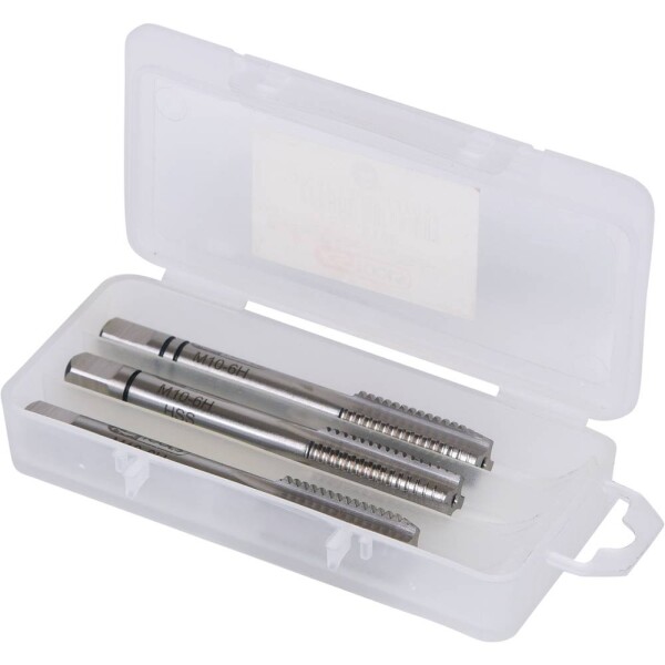 KS Tools 3310100 sada ručných závitníkov metrický M10 x 1.5 doprava oceľ 1 ks; 3310100