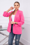 Bunda s klopami elegantná ružová UNI