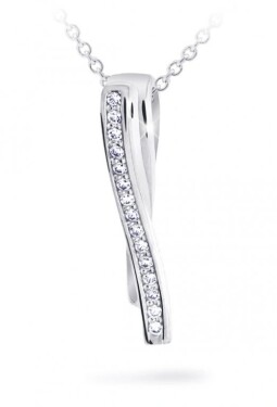 Cutie Diamonds Elegantný prívesok z bieleho zlata s diamantmi DZ6301-2880-40-10-X-2