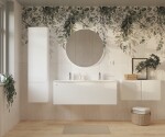 Kúpeľňová skrinka s umývadlom Naturel Ancona 120x45x46 cm biela ANCONA2120DVB ANCONA2120DVB