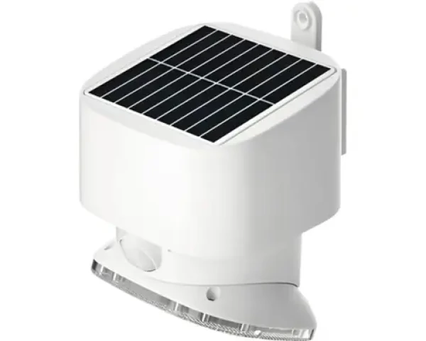 Viking SR12 vonkajšie solárne LED svetlo s pohybovým senzorom / 2000lm / IP44 (VSR12)