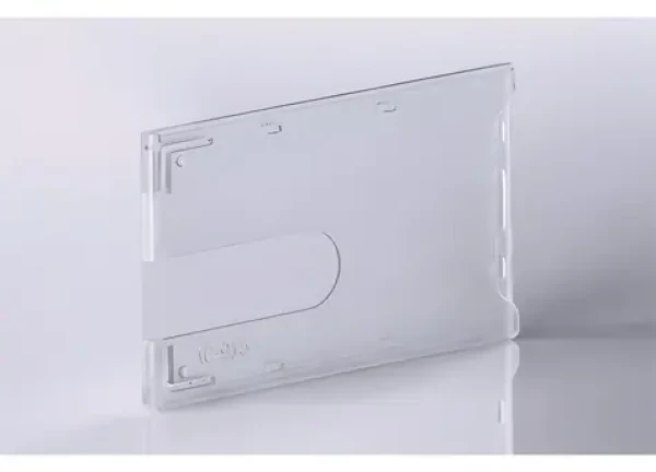 EuroSupplies IDPR 1 / Visačka / Zvislá / Tuhá plastová / Pre magnetické karty 54×86 mm / 50 ks (LAMBAIDPR1)