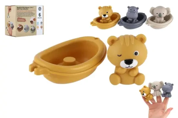 TEDDIES Lodičky do vane so zvieratkami