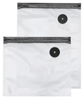 Outdoorchef Easy BBQVAC Vákuové vrecká so zipsom / Vákuové vrecká / 20 ks (10x L, 10x XL) / 150 µm