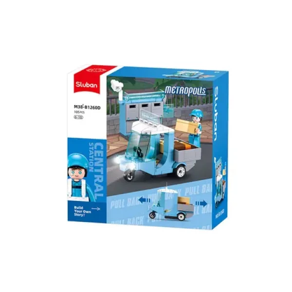 Sluban Metropolis M38-B1260D Poštové vozidlo