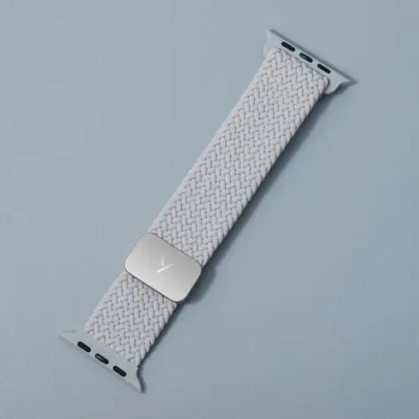 YENKEE YWB 050 AW Nylonový remienok pre Apple Watch 38 40 41 mm sivá (8590669377985)