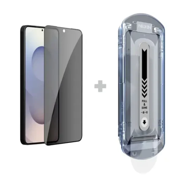 Nillkin Tvrdené Sklo 0.25mm Guardian 2.5D pre Samsung Galaxy S26+ Black (s aplikátorom) (57983129406)