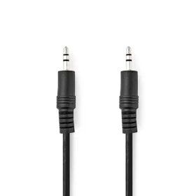 Nedis Stereo Audio kábel jack 3.5 mm (M) - jack 3.5 mm (M) 5.00 m čierna (CAGL22000BK50)