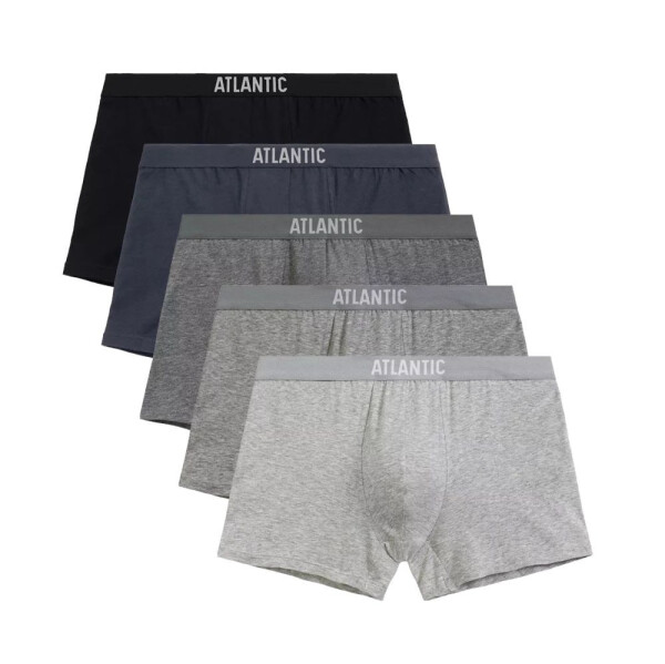 Pánske boxerky 5 pack 011 mix - Atlantic vícebarevná M