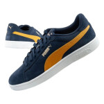 Puma pánske športové tenisky Smash 3.0 leather classic trendy navy blue 44
