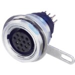 Neutrik Mpf12-v MPF12-V guľatý faston, 1 ks; MPF12-V
