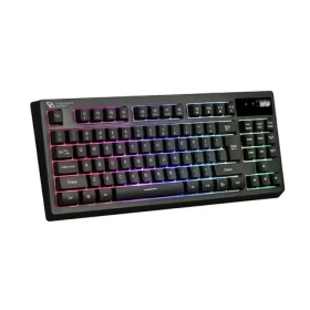 California Access Korero TKL čierna / herná bezdrôtová klávesnica / membránová / 2.4 GHz + USB-C / RGB (CA1424)