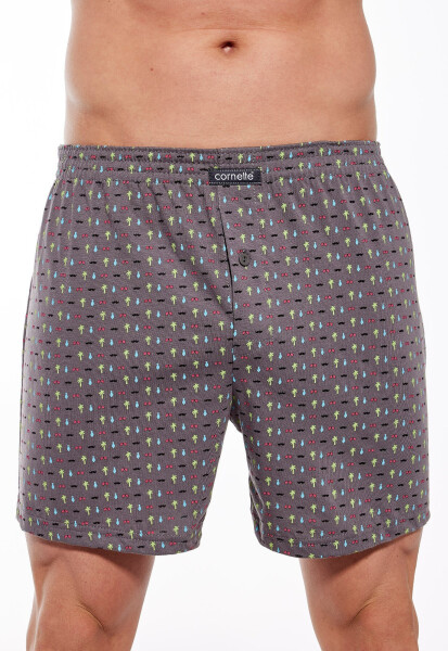 Pánske boxerky Cornette Comfort 008/282 3XL-5XL šedá