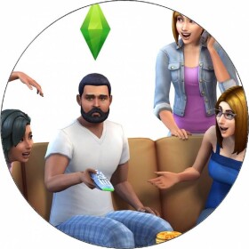 Jedlý papier The Sims postavy zo hry 19,5 cm - Pictu Hap - Pictu Hap