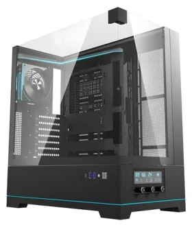 DarkFlash DY450 PRE čierna / ATX Mid Tower / ARGB / 1 ventilátor / 2x USB-A 1x USB-C / priehľadná bočnica / bez zdroja (DY450 PRO Black)