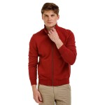 Bushman Pánska celozapínacia mikina Storn, burgundy XXXXL