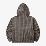 Bunda Umbro by SlamJam Checked Masked Anorak Beige/ Dark Brown M