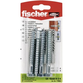 Fischer UX 10 x 60 RS K univerzálna hmoždinka 60 mm 10 mm 77863 1 sada; 77863