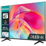 Hisense TV HISENSE 43" 43E7KQ 4K QLED