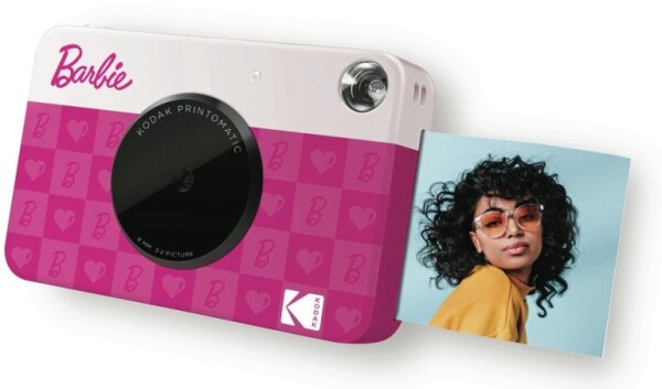 Kodak Kodak PRINTOMATIC Barbie Instant Print Camera, 2x3'', Pink