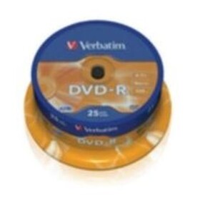 VERBATIM DVD-R 16x, spindle (43522)