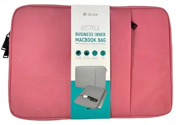 Devia Justyle ružová / Puzdro / pre MacBook Pro/Air Retina 13" (6938595348464)