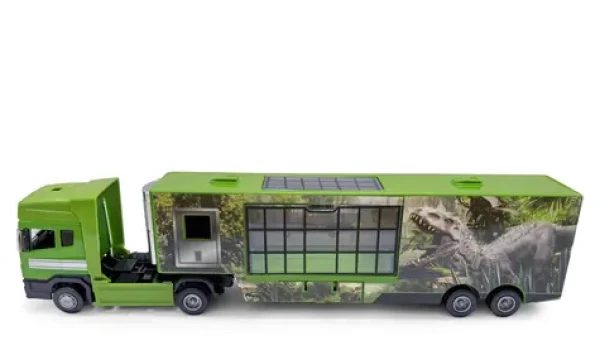 Rappa Auto kamión kov/plast s motívom dinosaura I.