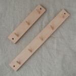 Eulenschnitt Drevený vešiak so stojančekom na karty 42 cm