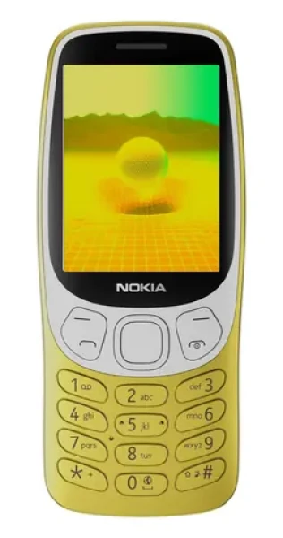 Nokia 3210 4G 2024 zlatá / Tlačidlový telefón / Dual SIM / 2,4" / FM rádio / Bluetooth 5.0 (1GF025CPD4L03)