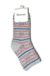 Dámske ponožky Steven Frotte art.123 melanžová šedá/lurex 35-37