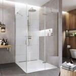 Mereo Sprchovací kút, Novea, obdĺžnik, pántový, 100x120 cm, chróm ALU, sklo Číre, dvere pravé a pevný diel CK10317ZP